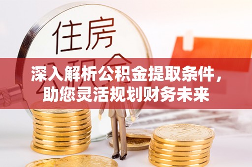 金沙深入解析公积金提取条件，助您灵活规划财务未来