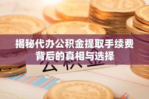 金沙揭秘代办公积金提取手续费背后的真相与选择